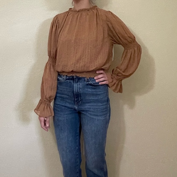 glam Tops - Western boho blouse